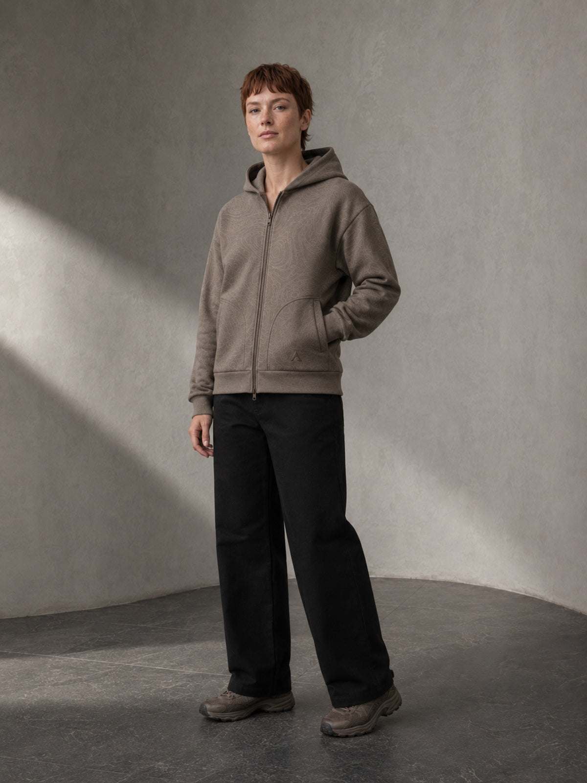 Akumi Terrain Crop Zip Hoodie product image 2 of 8