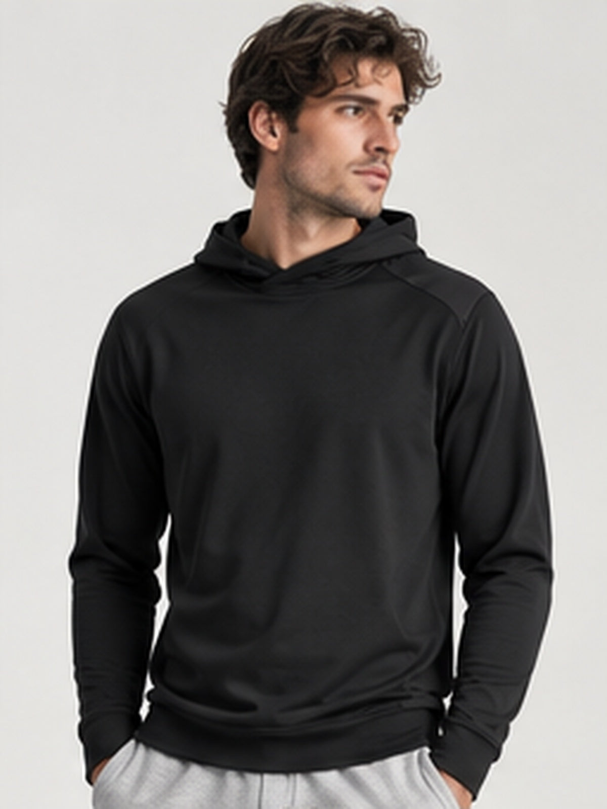 Airweight Tech Hoodie alternate studio view