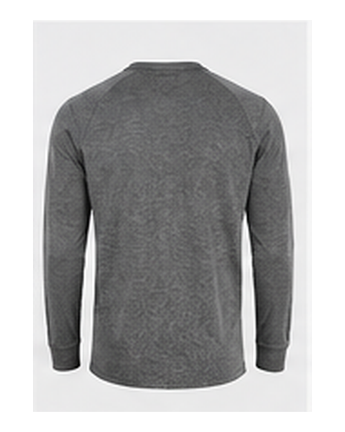 AI-generated Akumi concept render of Aero Seamless Long Sleeve, back view.