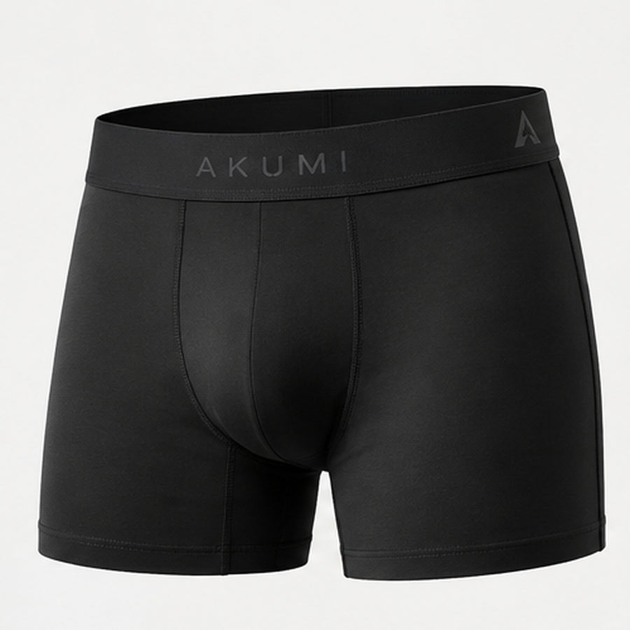 Akumi Axis Performance Boxer Brief 5 inch front detail.