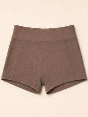 Akumi Bareform Modal Short in Soft Umber front product flat lay