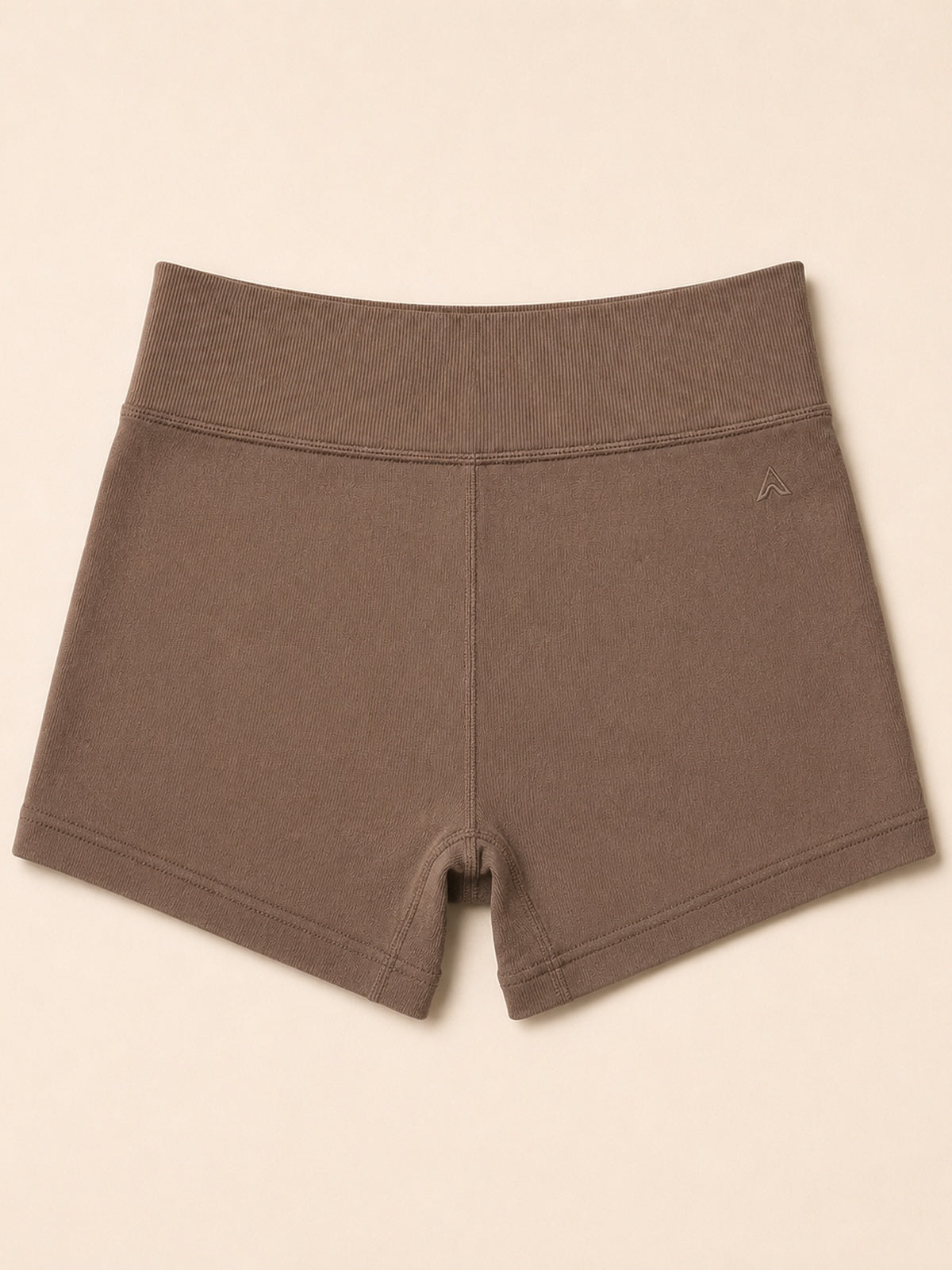 Akumi Bareform Modal Short in Soft Umber back product flat lay