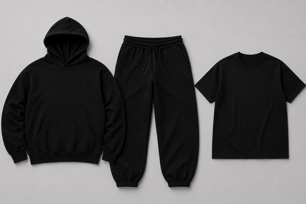 Akumi Core Three-Piece Set in black