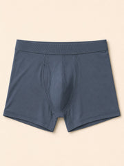 Akumi Coreline Modal Boxer Brief in Riverstone front product flat lay