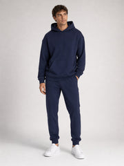 Akumi Dayform Jersey Jogger in Deep Navy male full body view
