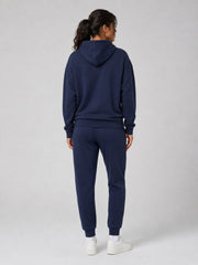 Akumi Dayform Jersey Jogger in Deep Navy back full body view