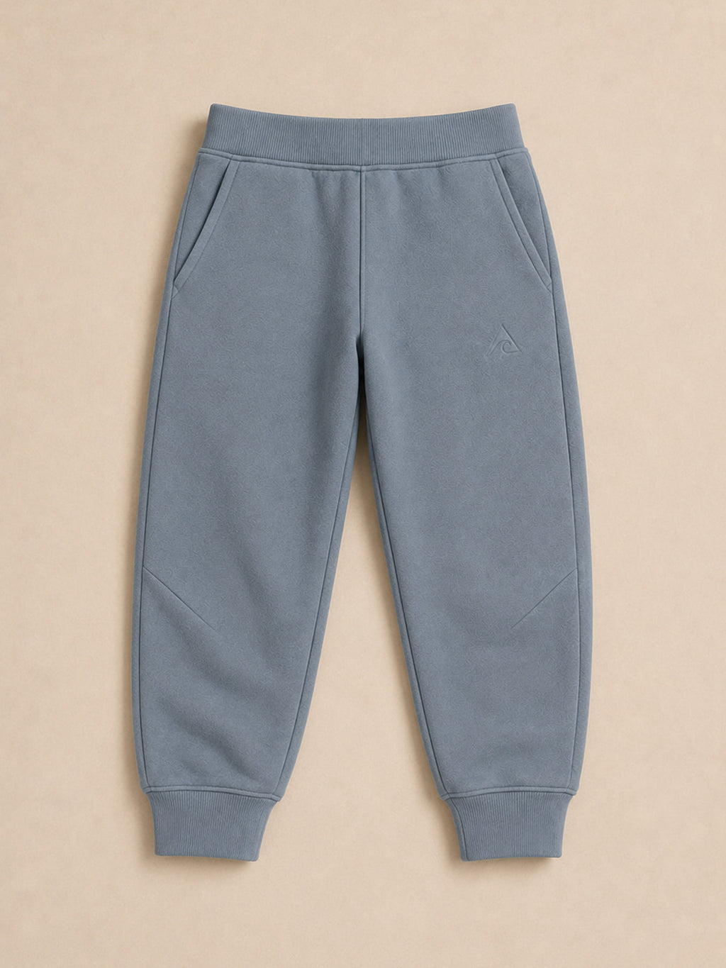 Akumi Little Current Kids Sweatpant in Pacific Mist, flat lay