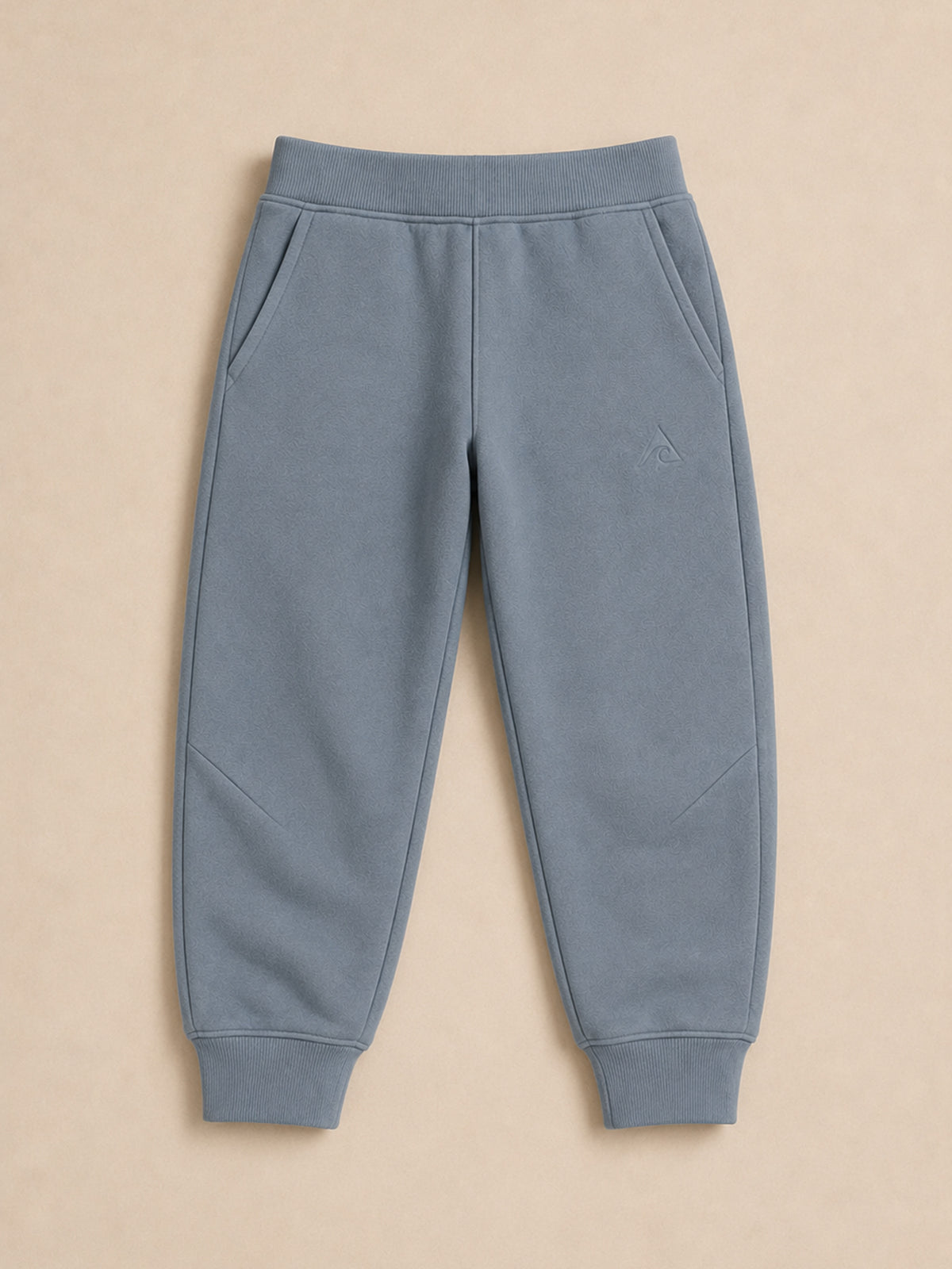 Akumi Little Current Kids Sweatpant in Pacific Mist, flat lay