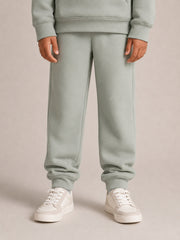 Akumi Little Driftline Kids Sweatpant in Cloud Sage front crop