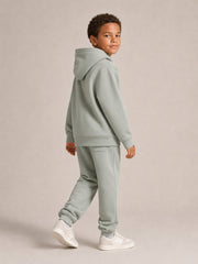 Akumi Little Driftline Kids Sweatpant in Cloud Sage back set