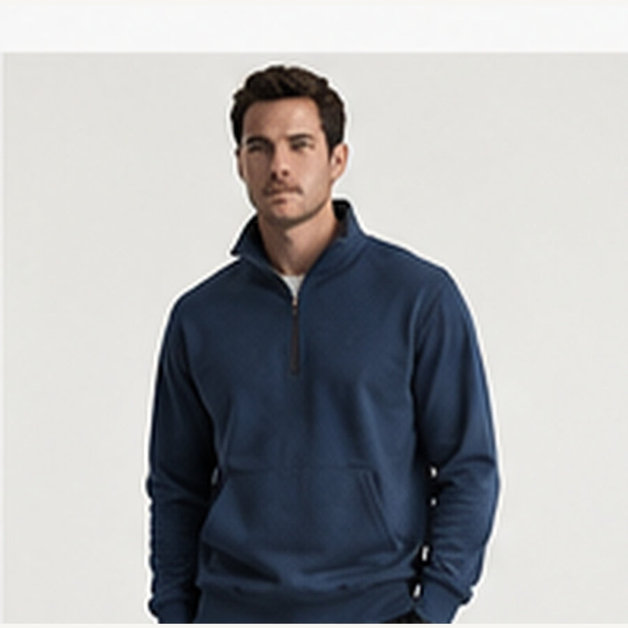 Akumi Motion Element Half Zip front detail.