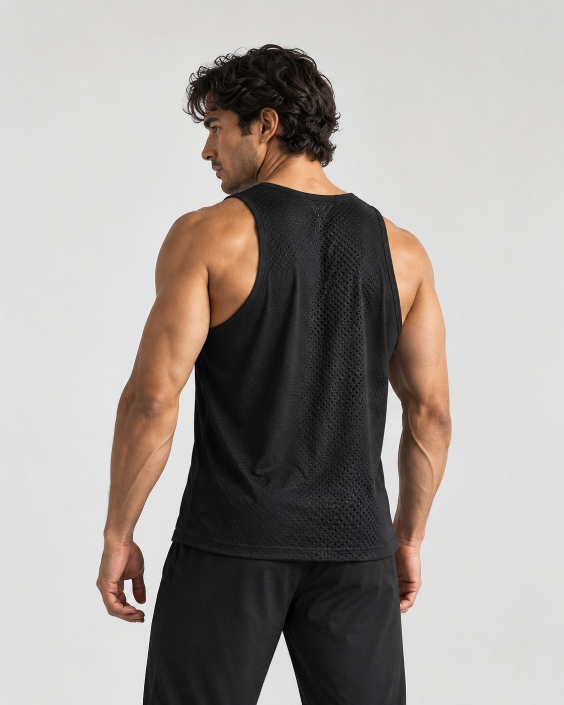 Akumi Motion Mesh Muscle Tank back product image