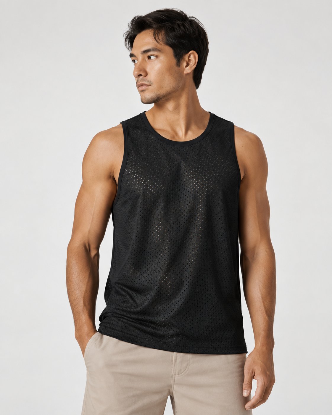 Akumi Motion Mesh Muscle Tank studio product image