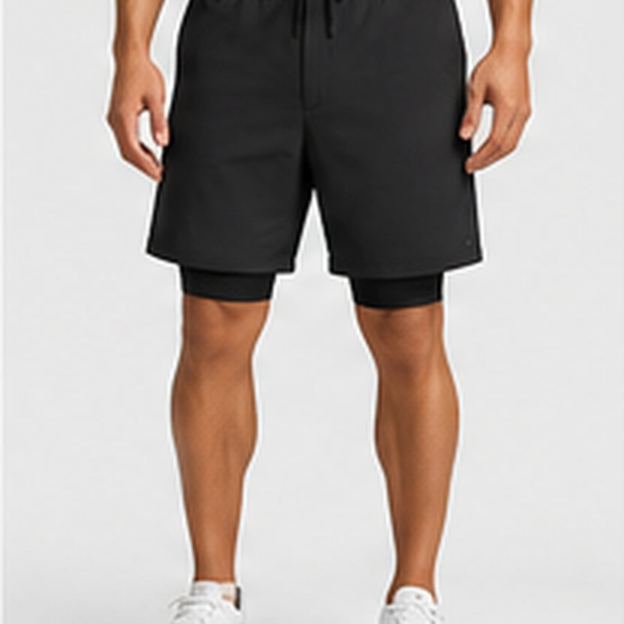 Akumi Motion Short Lined 7 inch front detail.