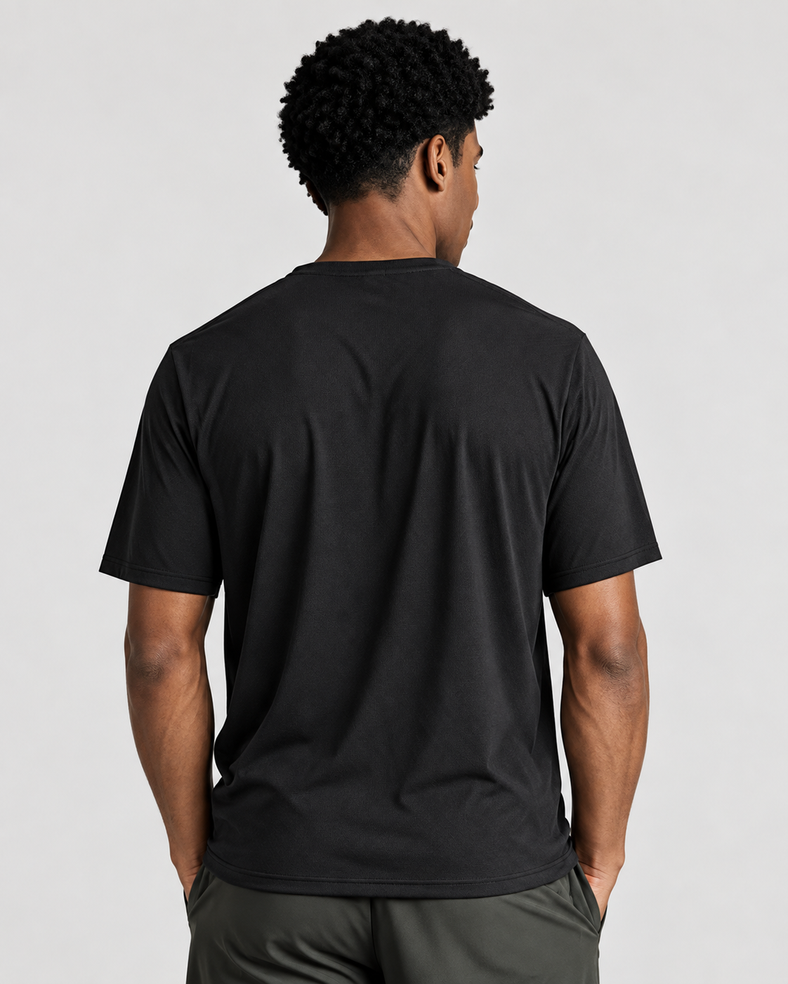 Akumi Motion Tech Tee Relaxed Fit clean alternate studio view.