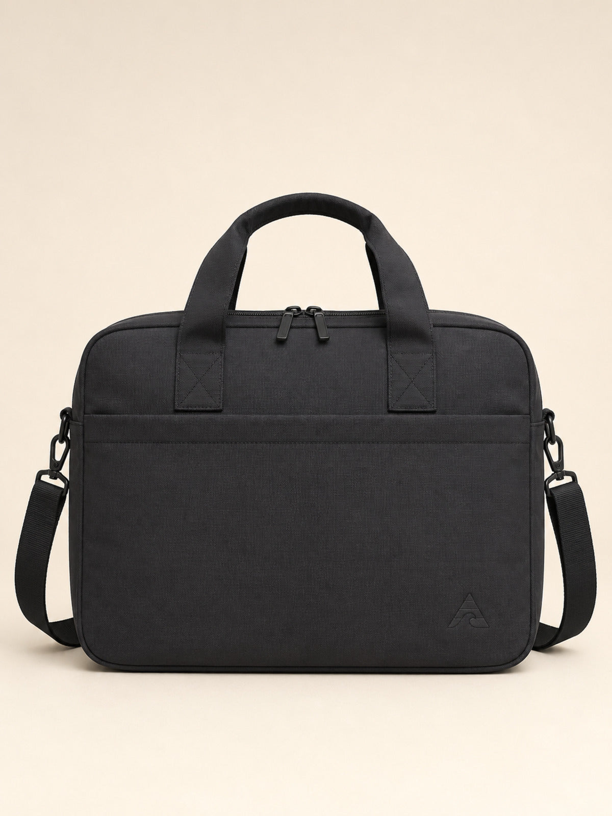 Akumi Portline 24L Travel Tote Ash Black front view