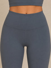 Akumi QuietForm 26 Legging in Mineral Slate waistband detail