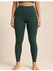 Akumi QuietForm 28 Legging in Deep Pine front hero view