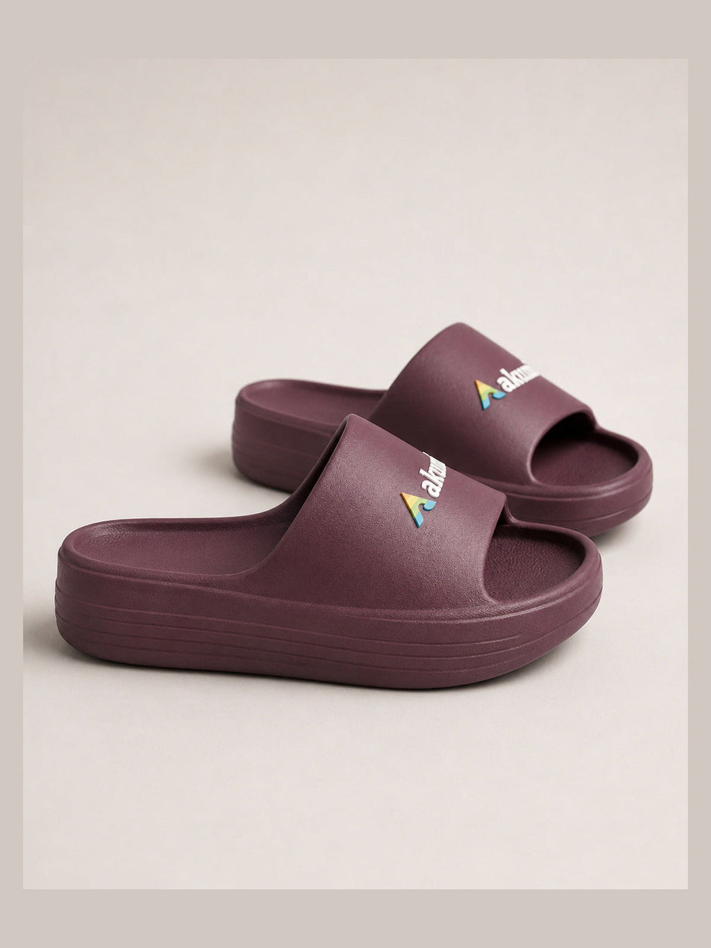 Mulberry##Akumi Reset Slide, side profile