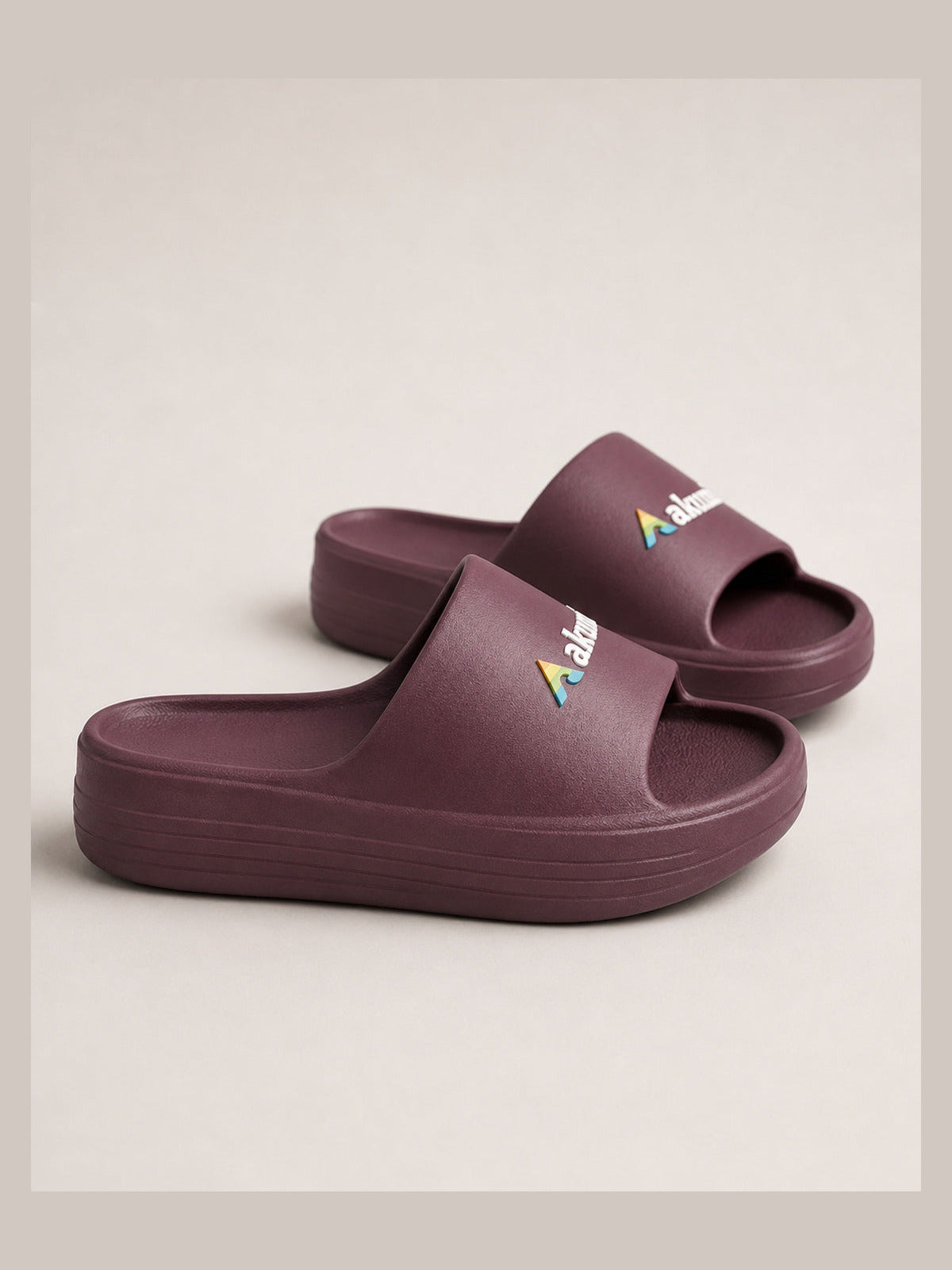 Mulberry##Akumi Reset Slide, side profile