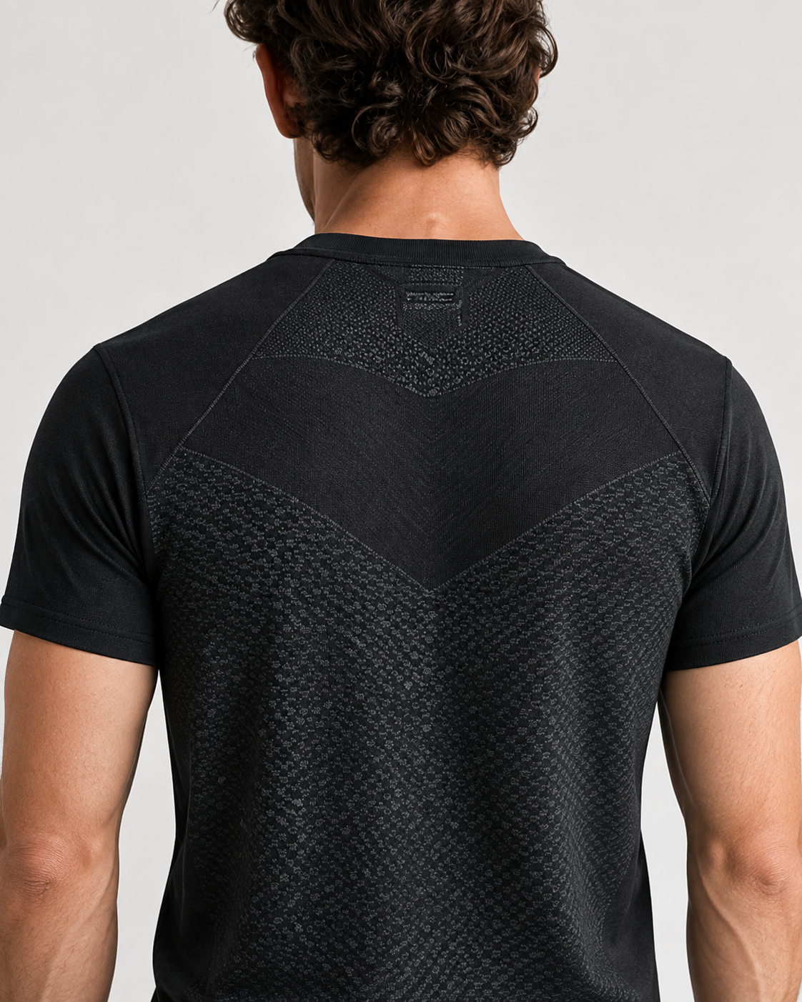 Akumi Seamless Training Tee clean alternate studio view.