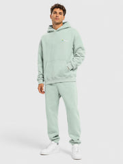 Akumi Softglow Hoodie in Glacier Mint male front three-quarter studio view