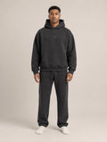 Charcoal##Akumi Stillform Hoodie, front full body