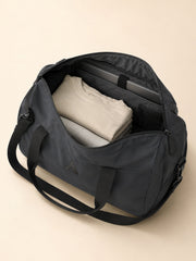 Akumi Traverse 25L Weekender Bag in Night Slate open packing view