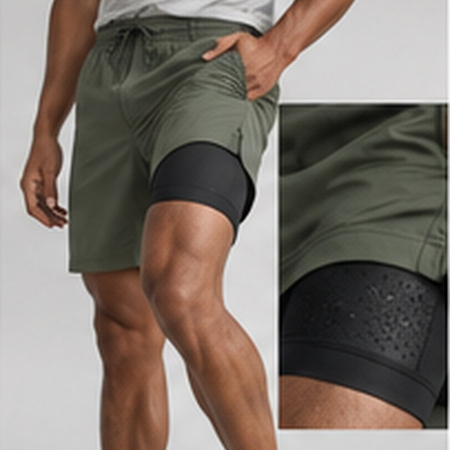 Akumi Vent Training Short Lined 7 inch alternate detail.