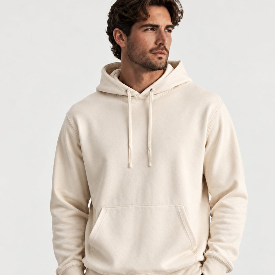 Akumi WarmForm Hoodie detail.
