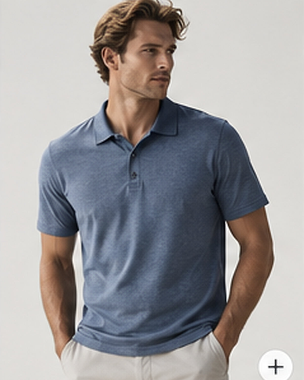 AkumiSoft Performance Polo alternate studio view