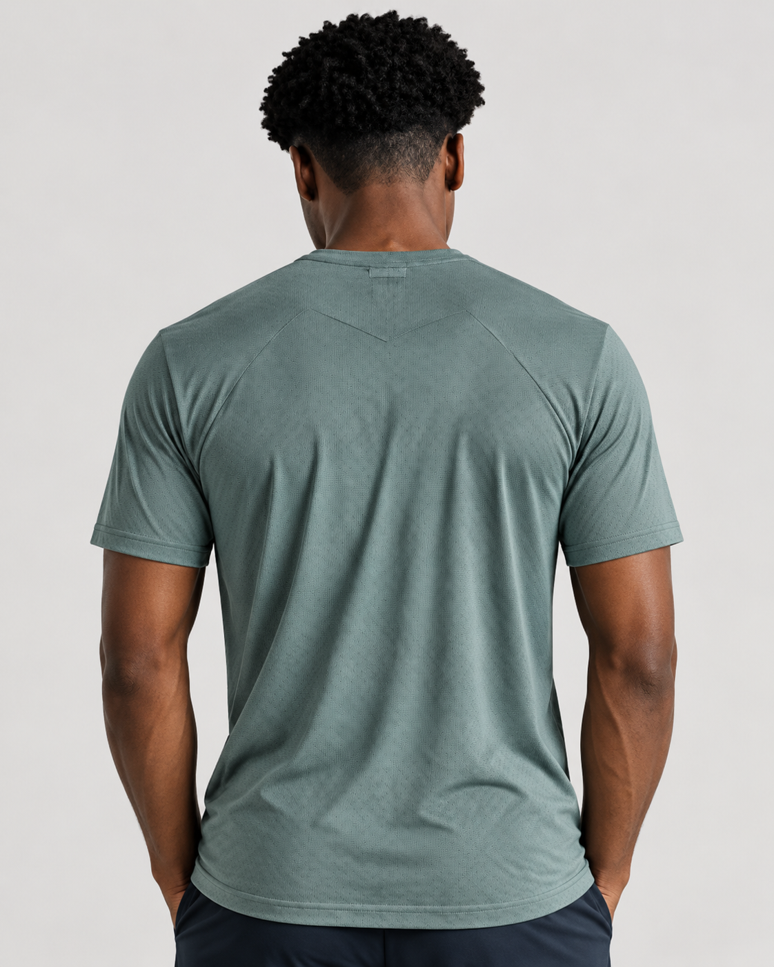 AkumiSoft Performance Tee alternate studio view
