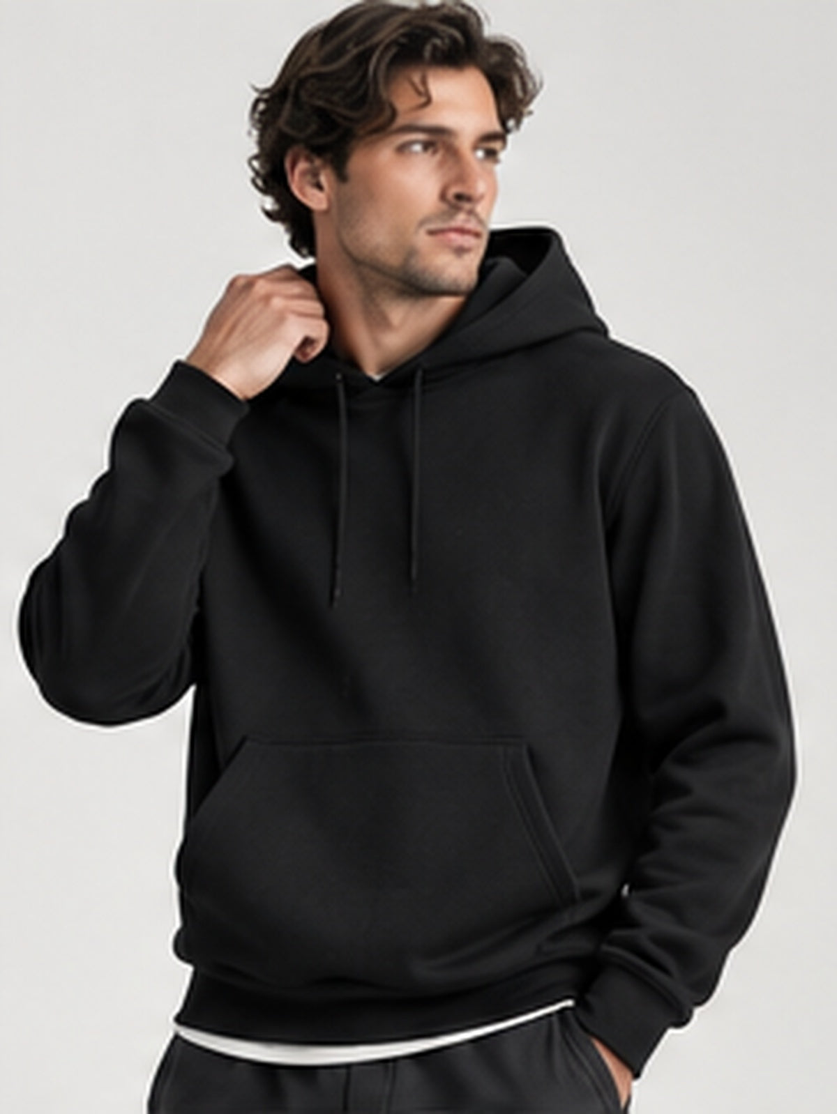 AkumiSoft Pullover Hoodie alternate studio view