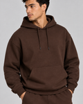 Balance Hoodie brown front view