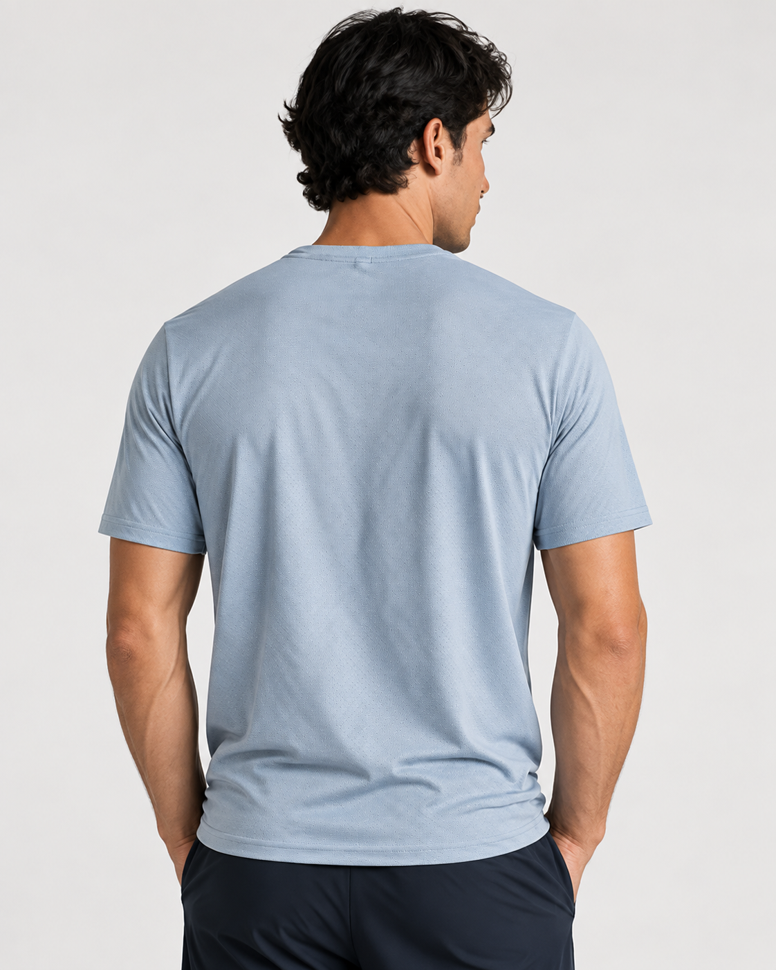Breathe Training Tee alternate studio view