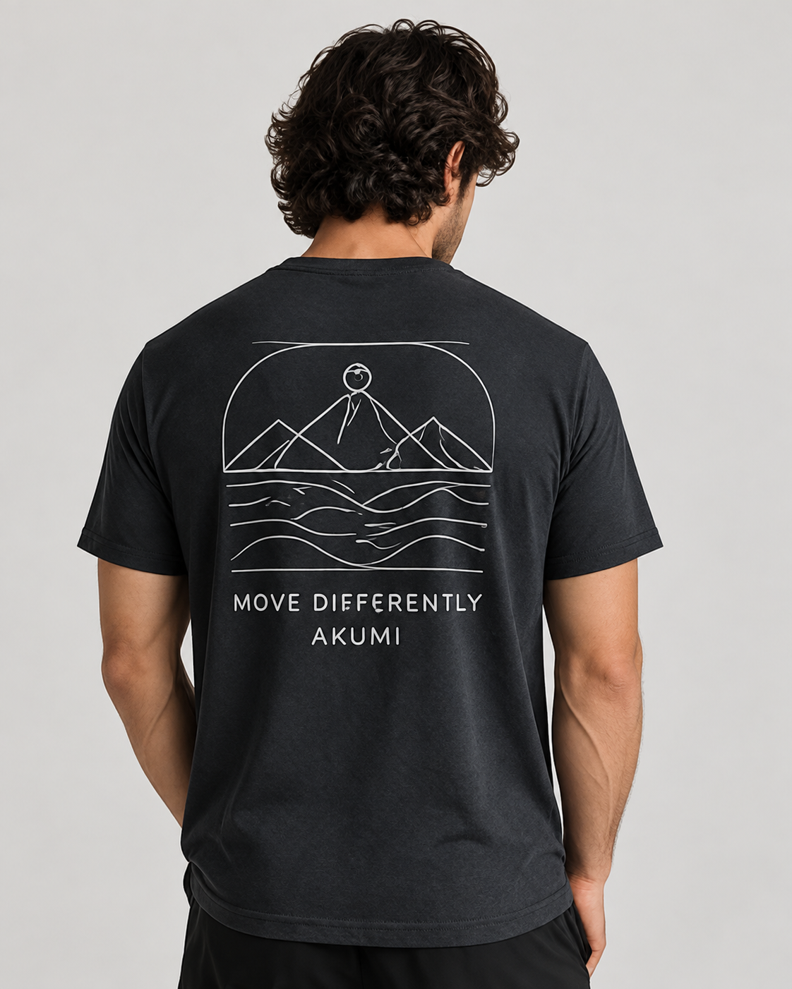 Balance Graphic Tee clean studio image.