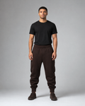 Grounded Heavyweight Sweatpants front studio view