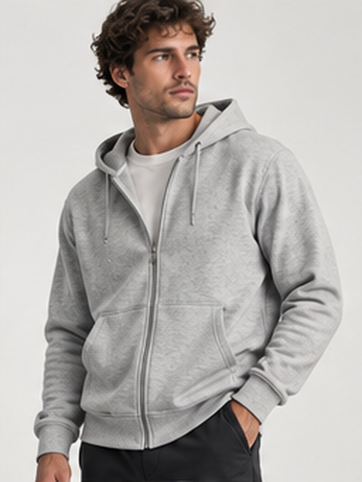 Heritage Full-Zip Hoodie alternate studio view