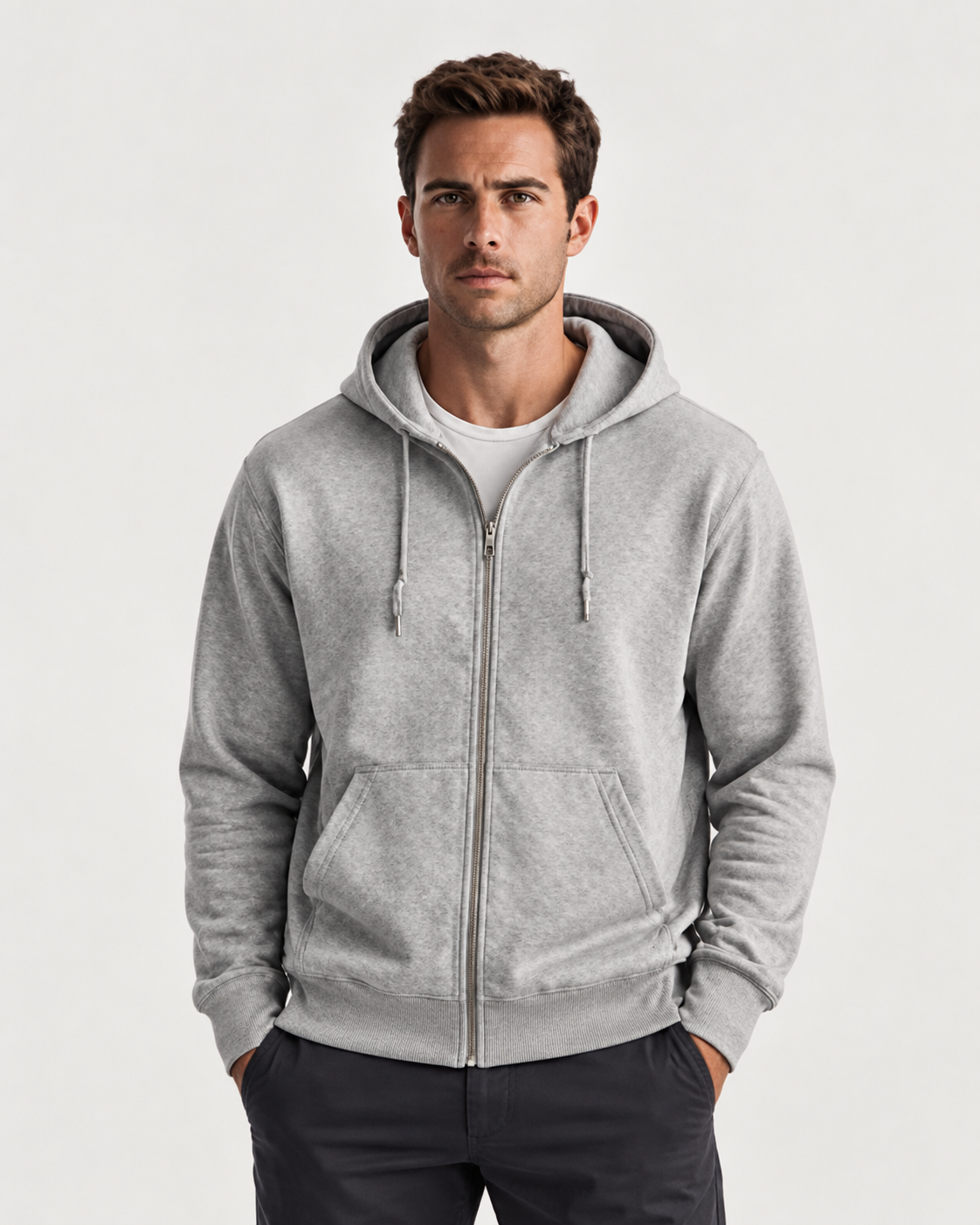 Heritage Full-Zip Hoodie clean studio image.