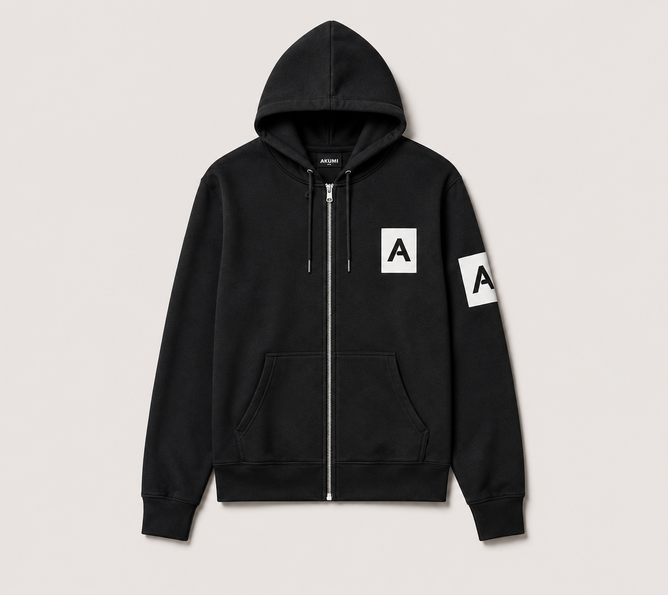 Akumi Essential Zip Hoodie Naveed