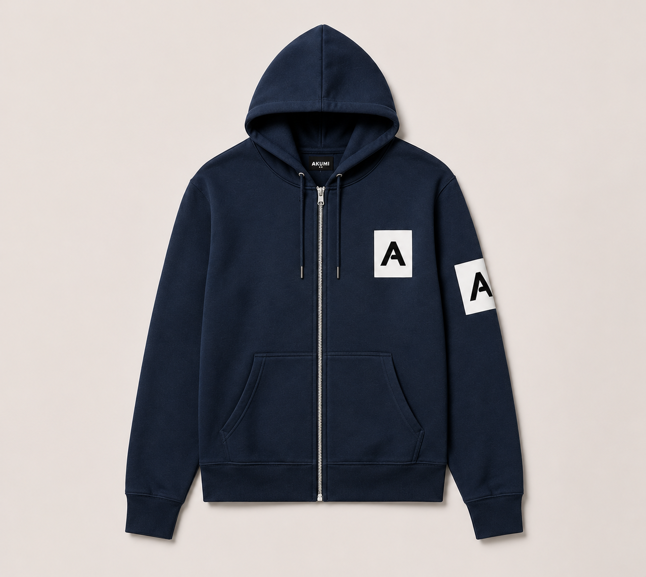 Akumi Essential Zip Hoodie Naveed