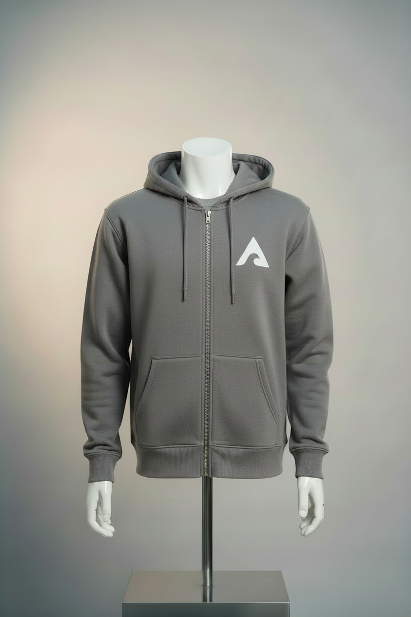 Akumi Essential Zip Hoodie Dilpreet