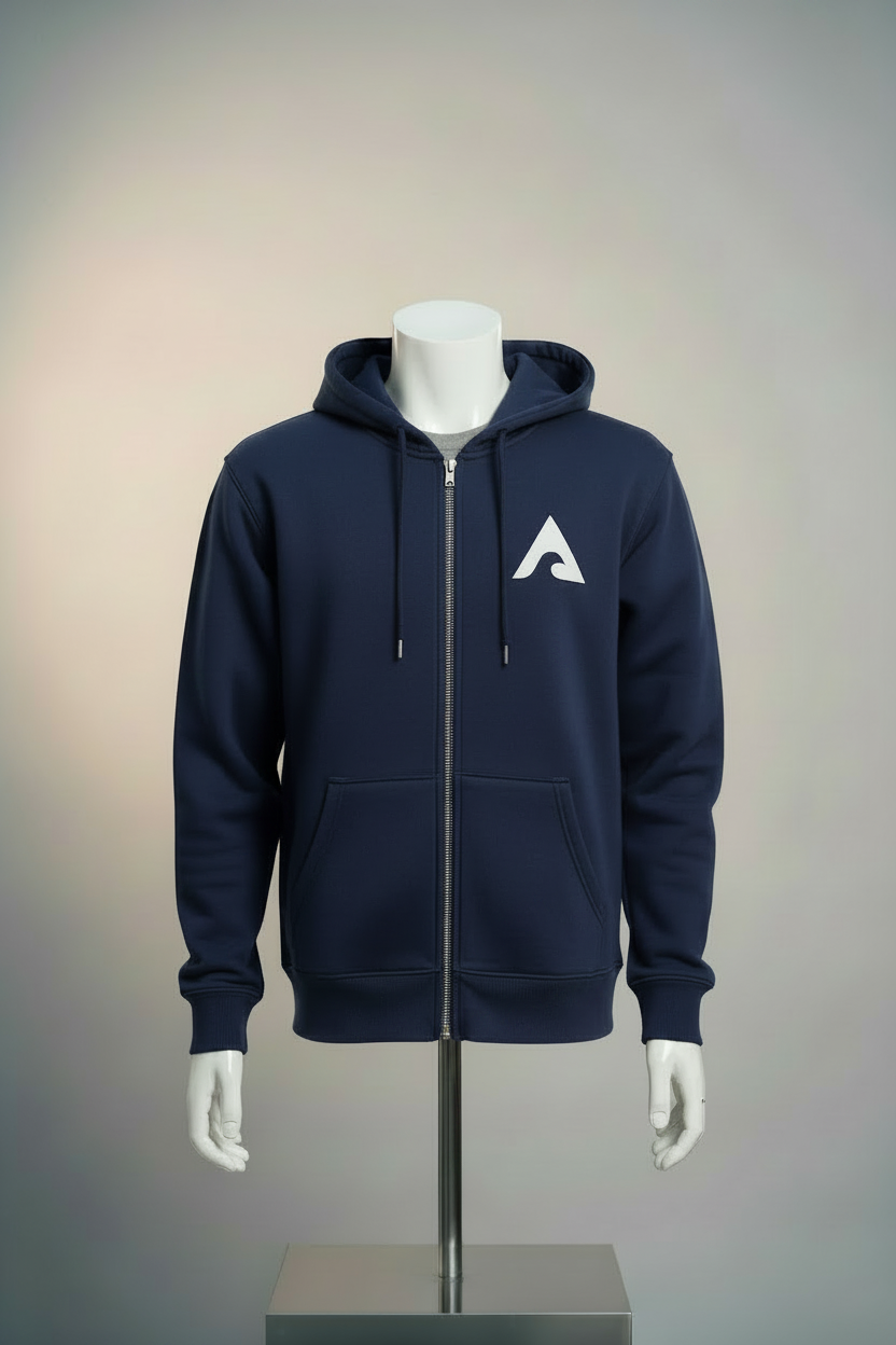 Akumi Essential Zip Hoodie Dilpreet