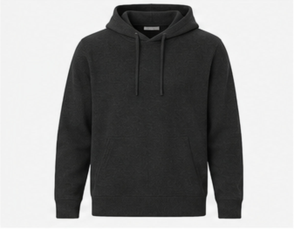 Soft Balance Knit Hoodie in Onyx studio product image
