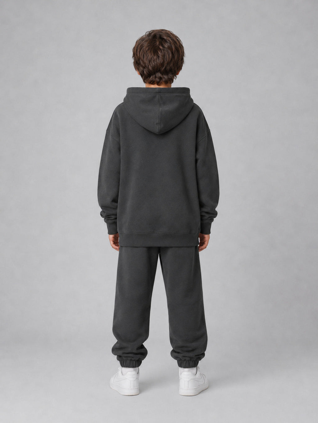 Stillform Kids Hoodie back studio view