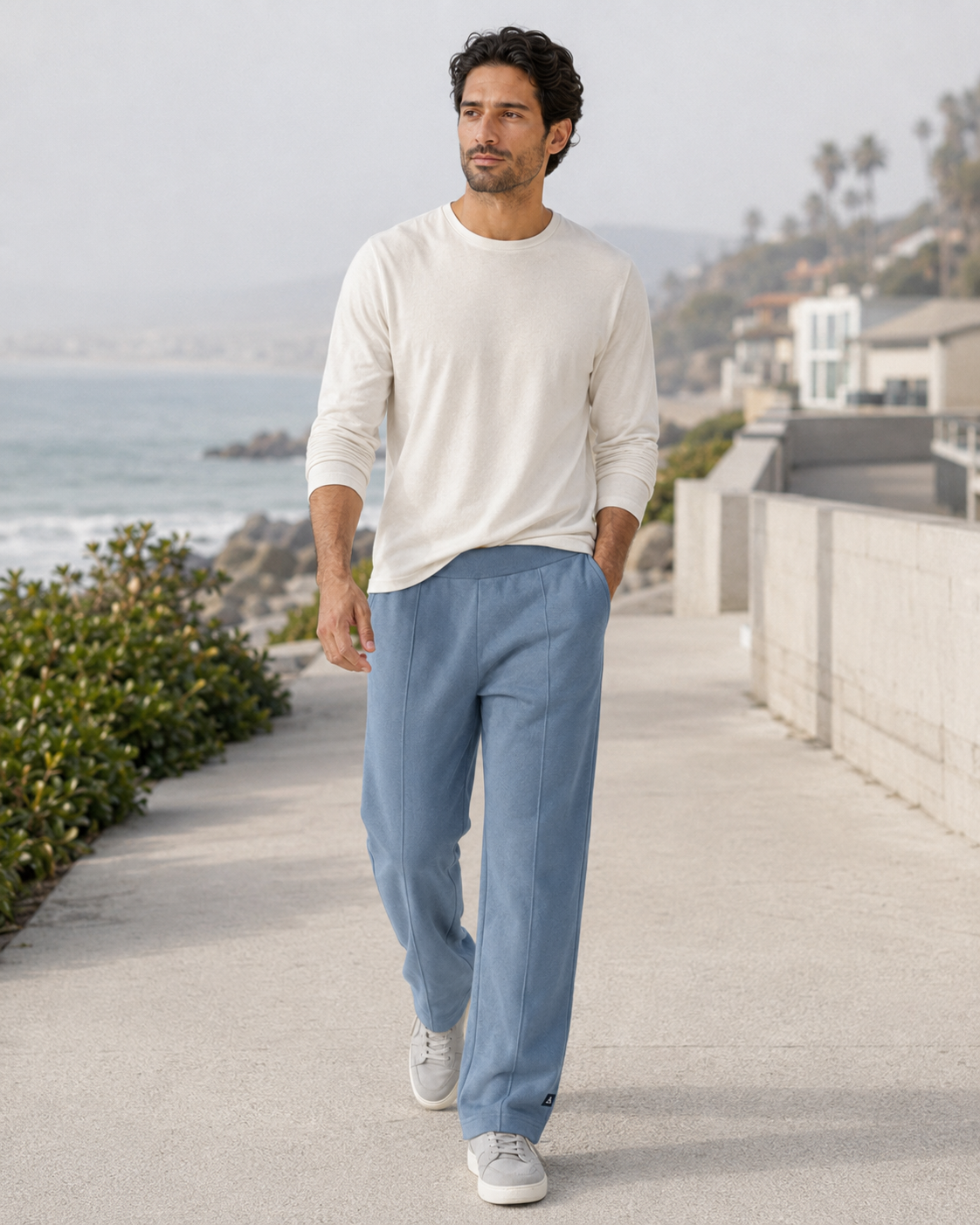 Stillform Straight Leg Sweatpants coastal lifestyle