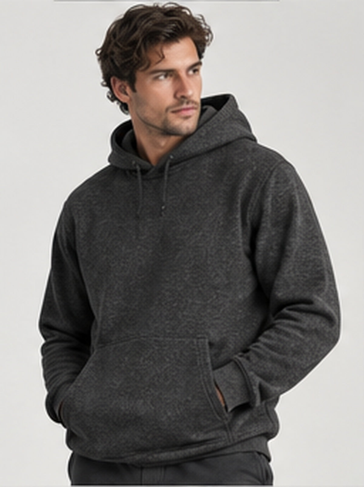 WarmForm Hoodie alternate studio view